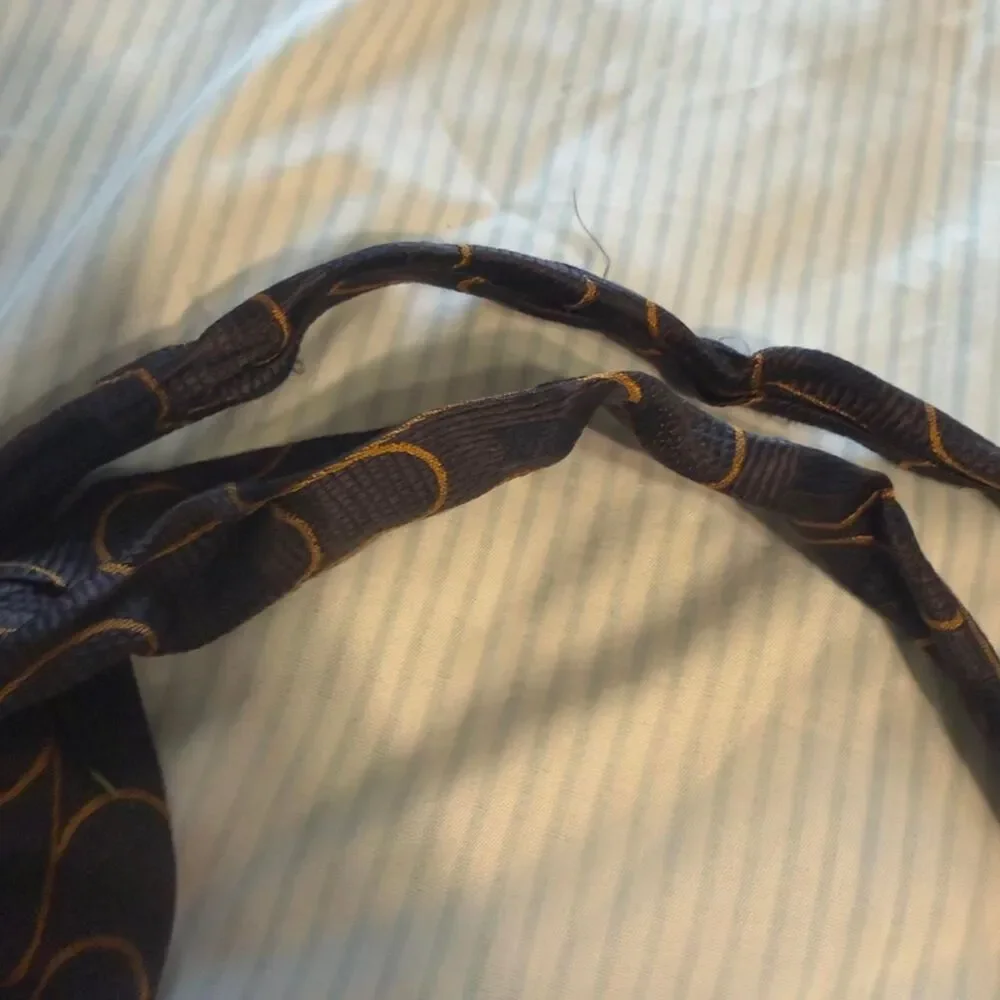 Emilio Romano brown silk tie #luxury #silktie